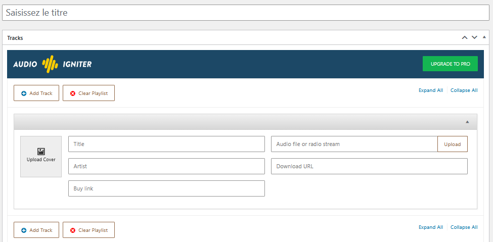 AudioIgniter : embarqué des playlists musicales pour WordPress 2026-09-02_23h52_17